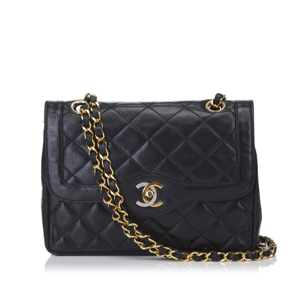 Buy Chanel Pre-loved CHANEL matelasse W chain shoulder bag