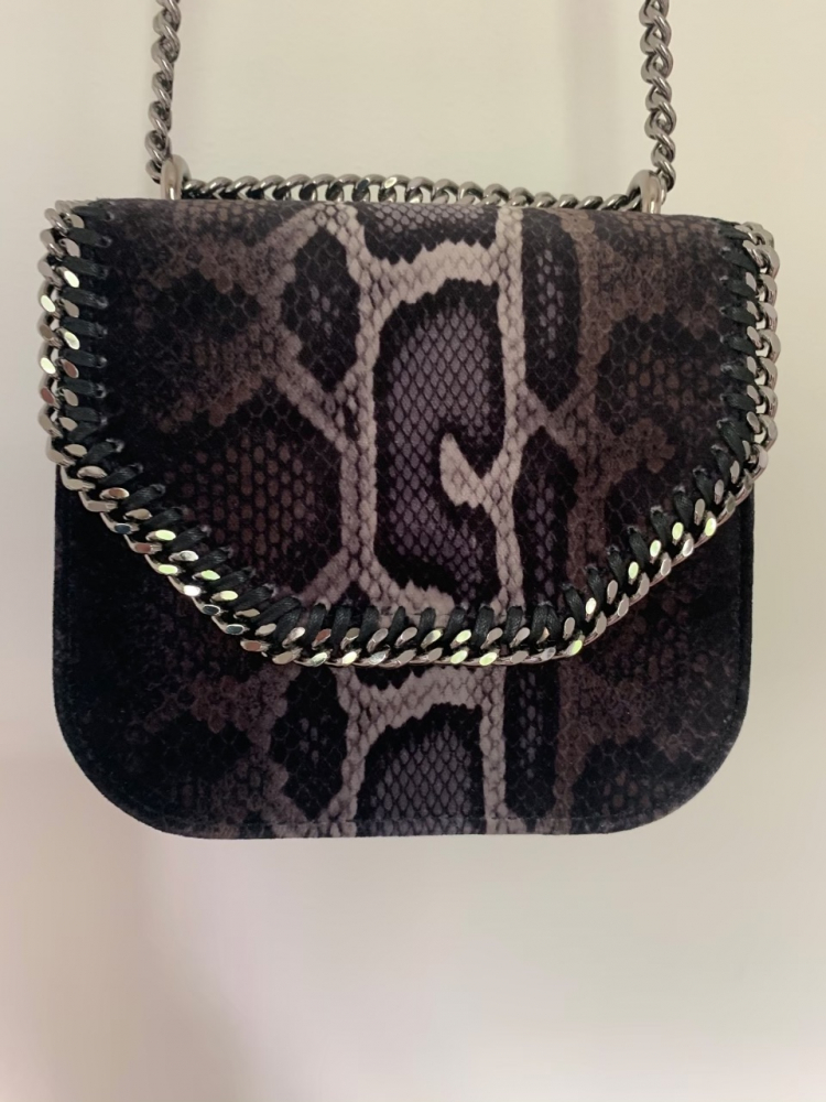 Stella McCartney Snakeskin Falabella Box Bag