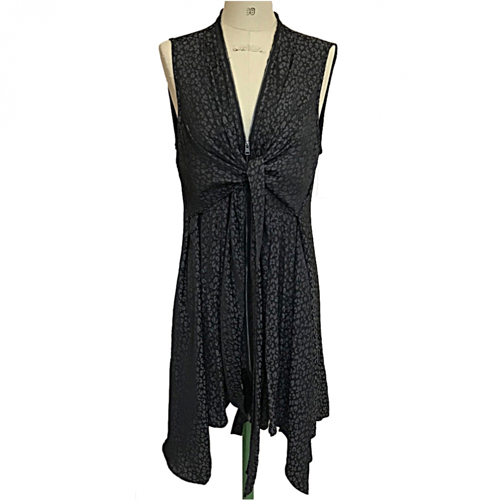 All Saints Dress with Leoprint