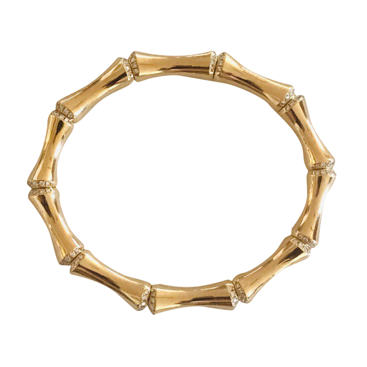 Gucci Bambou Gold with diamants