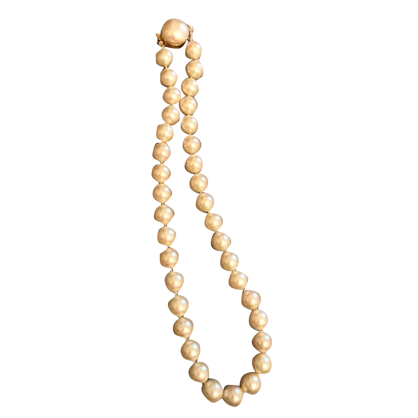 Christian Dior Vintage Perlenkette aus Kunstperlen
