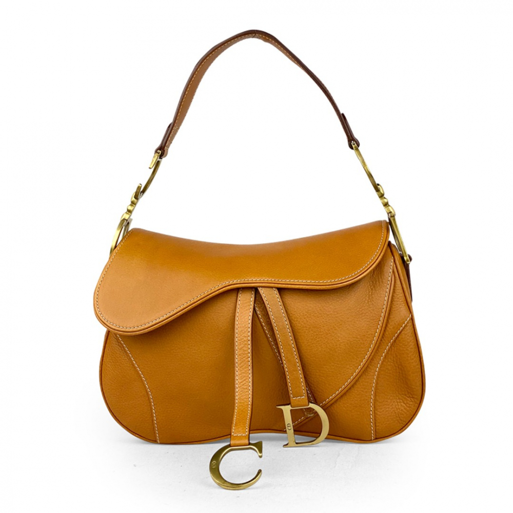 Christian Dior Double Saddle Bag