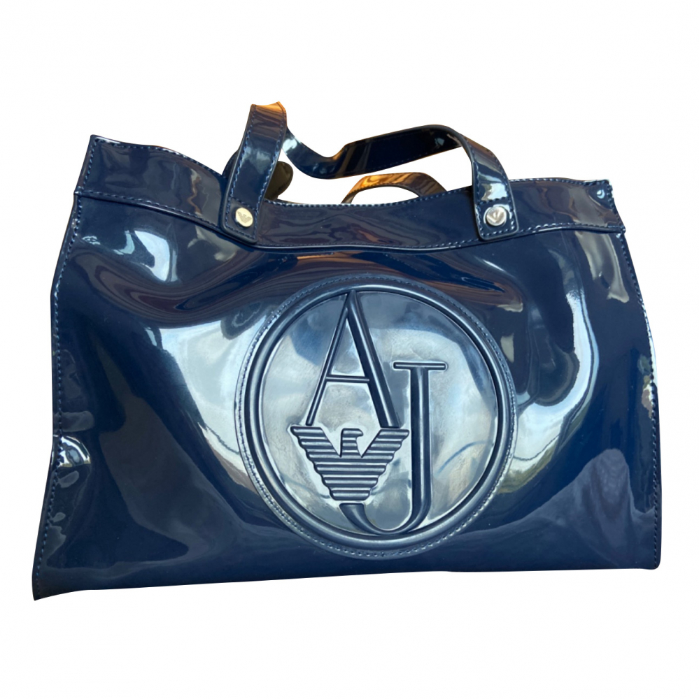 Armani Jeans Sac Shopping Verni