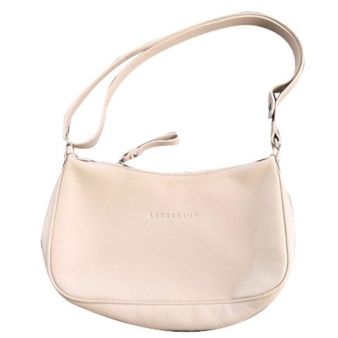 Longchamp small beige handbag