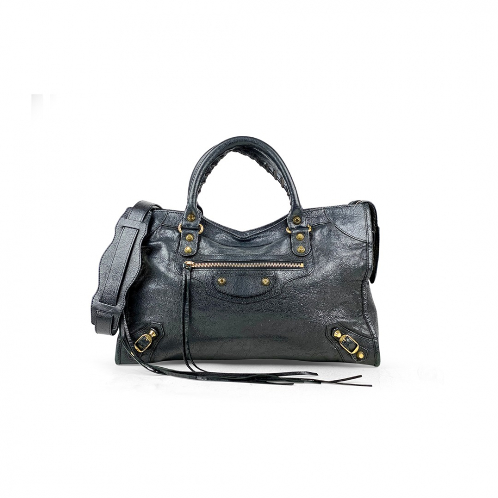 Balenciaga Motocross Classic City Bag