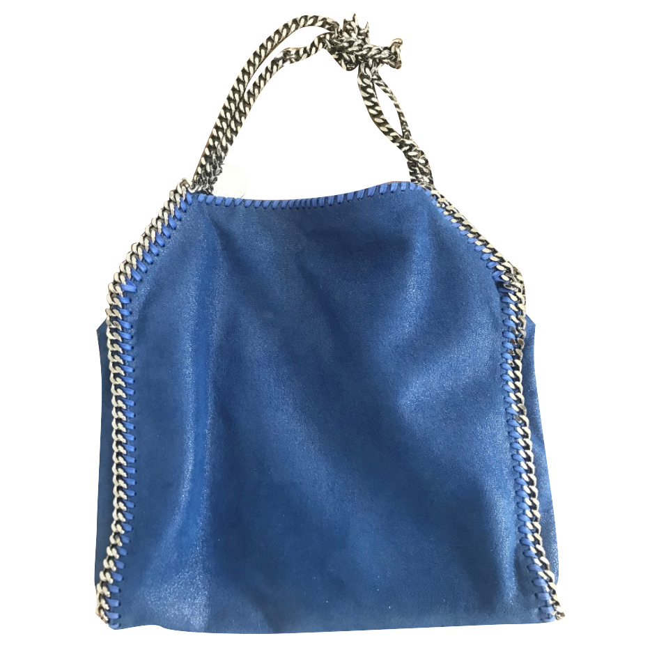 Stella McCartney Falabella Small Tote Blue