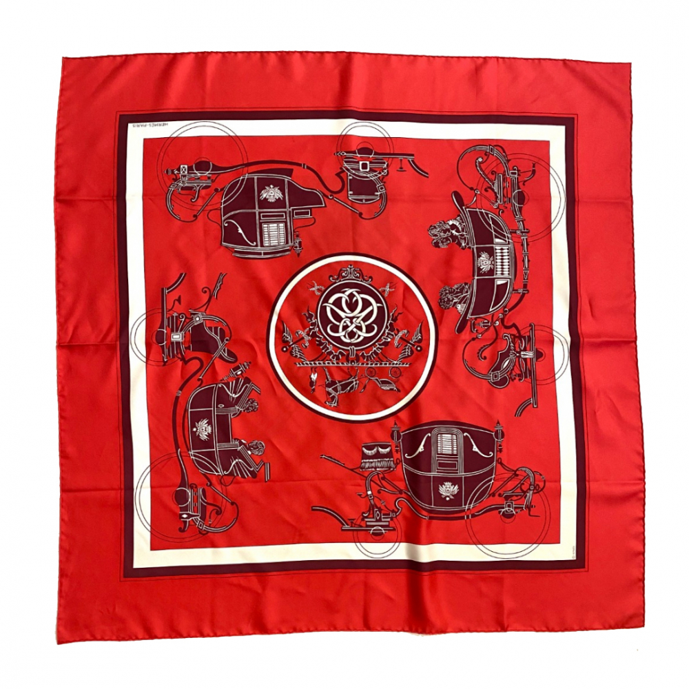 Hermès Silk Carre Scarf