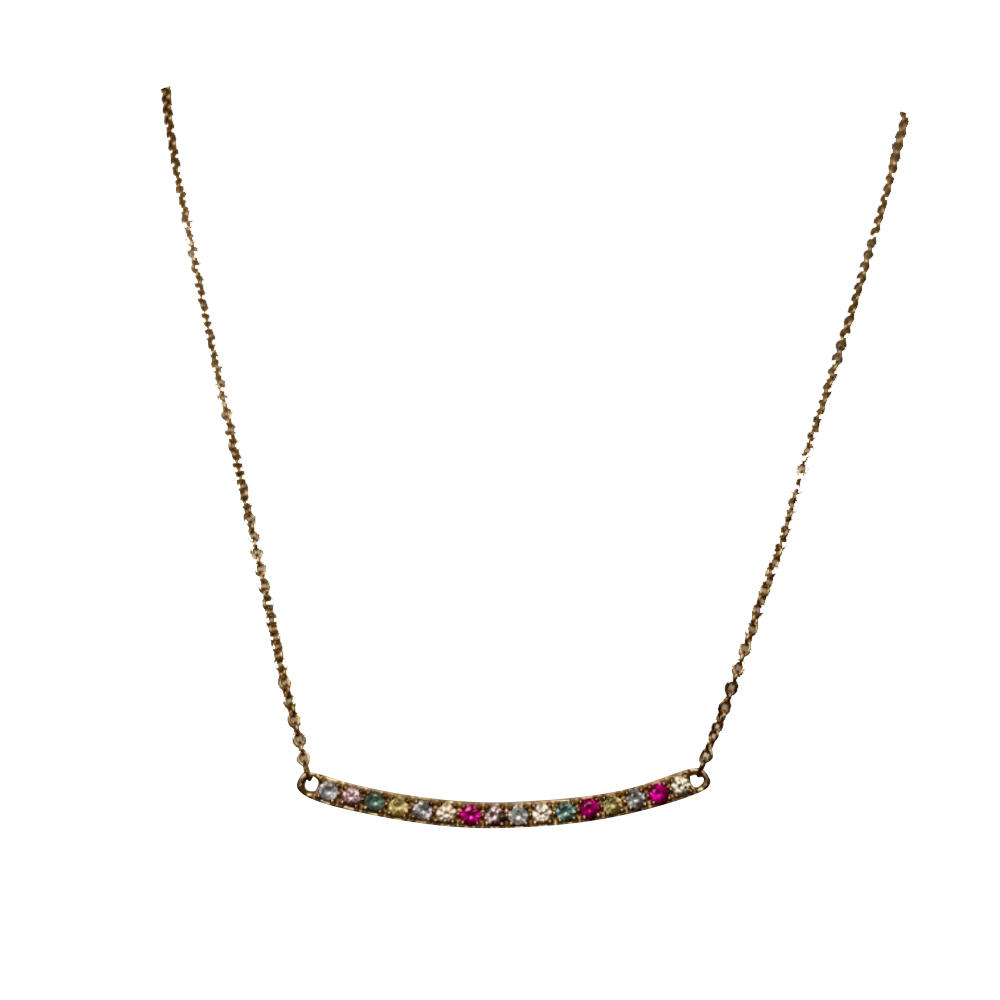 Avinas Yellow Gold Plated Necklace 