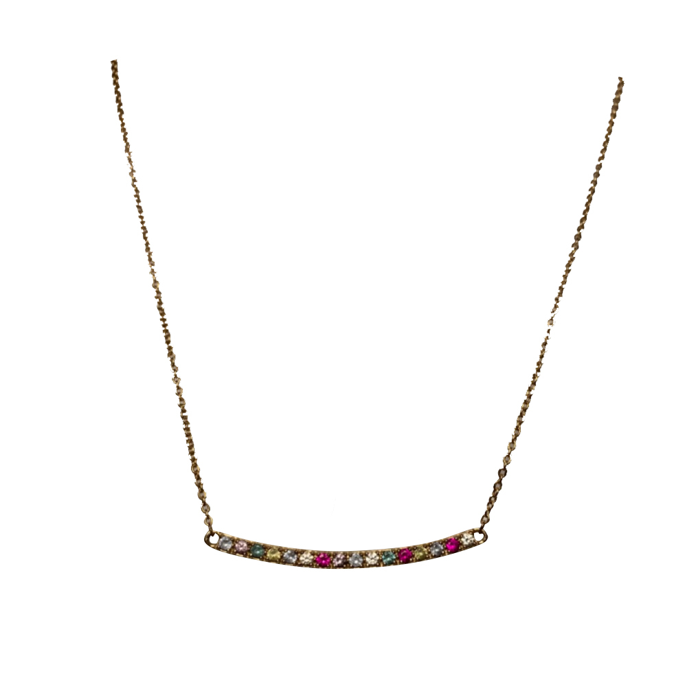 Avinas Yellow Gold Plated Necklace
