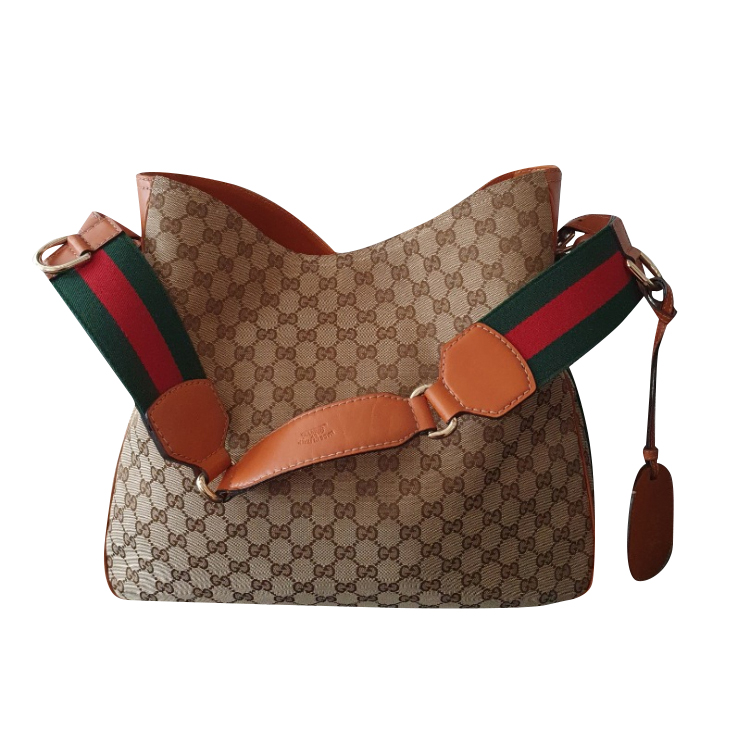 Gucci Hobo-Tasche aus Segeltuch