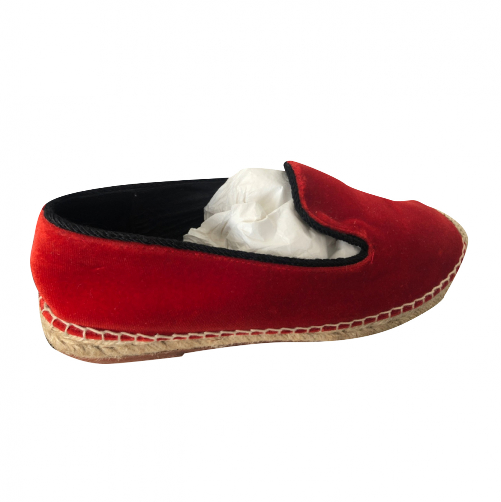 Sandro Velvet espadrilles