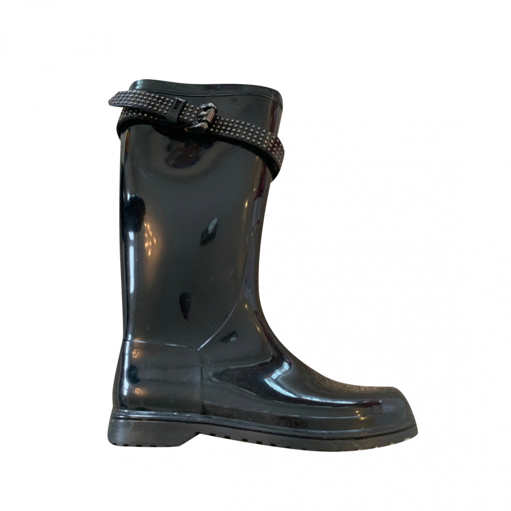 Burberry Black rain boots