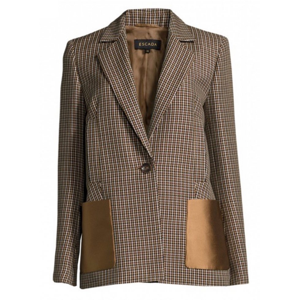 Escada Karierter Blazer