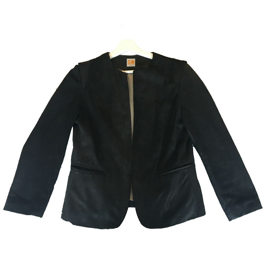 Hugo Boss Superweiche Lederjacke aus Ziegenleder