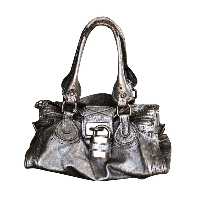 Chloé Calf Leather Paddington Handbag 