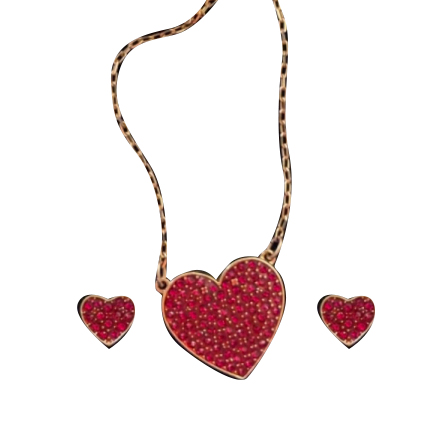 Swarovski bolzen + Anhänger