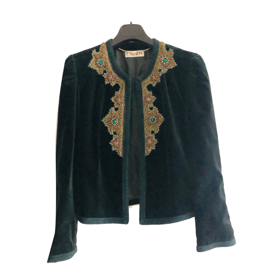 Escada Vintage velvet jacket from the 70s.