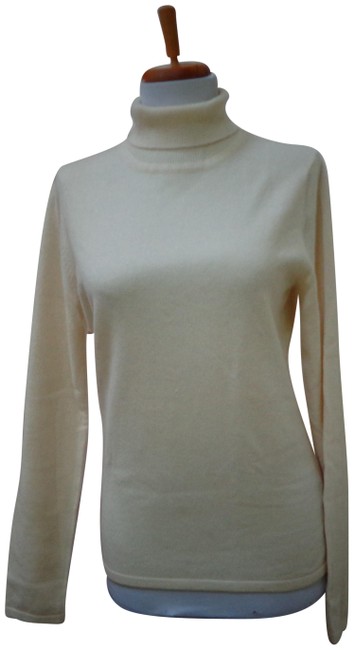Adriano Goldschmied **100% cachemire** Pull col roulé ivoire