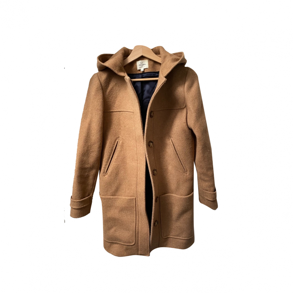 sezane camel coat