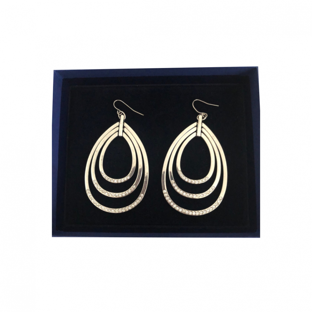 Swarovski Ohrringe hängend