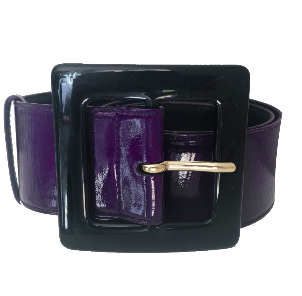 Yves Saint Laurent gürtel aus Lackleder