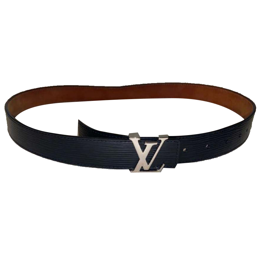 Louis Vuitton BELT LV INITIALS LEATHER SPIKES