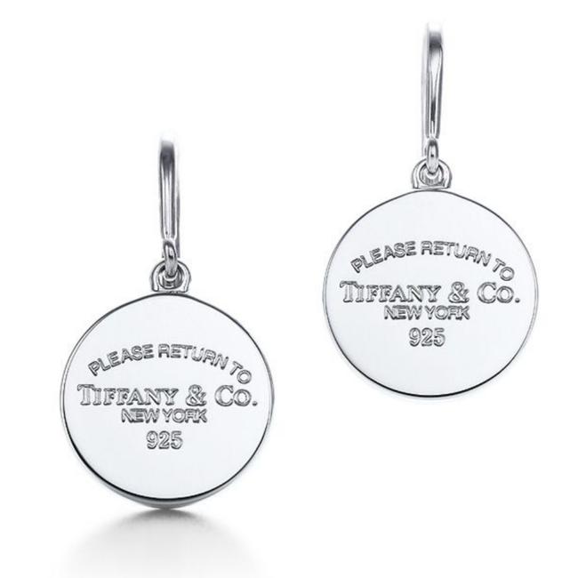 Return To Round Tag Drop Earrings Tiffany Co MyPrivateDressing
