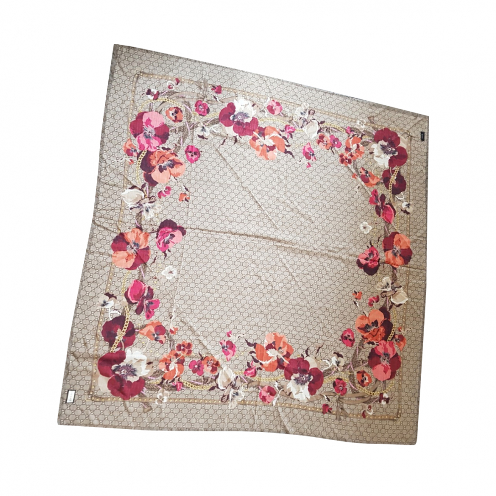 Gucci Blumen-Jacquard-Schal