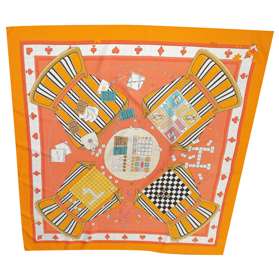 Hermès Carré  90x90 Faites vos jeux