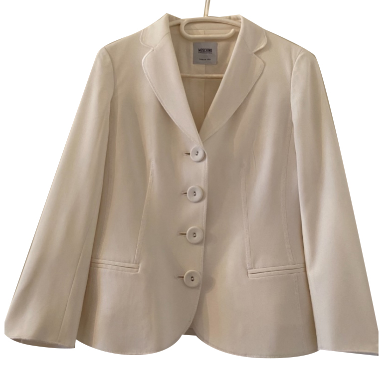 Moschino Cheap And Chic Veste blanche chic
