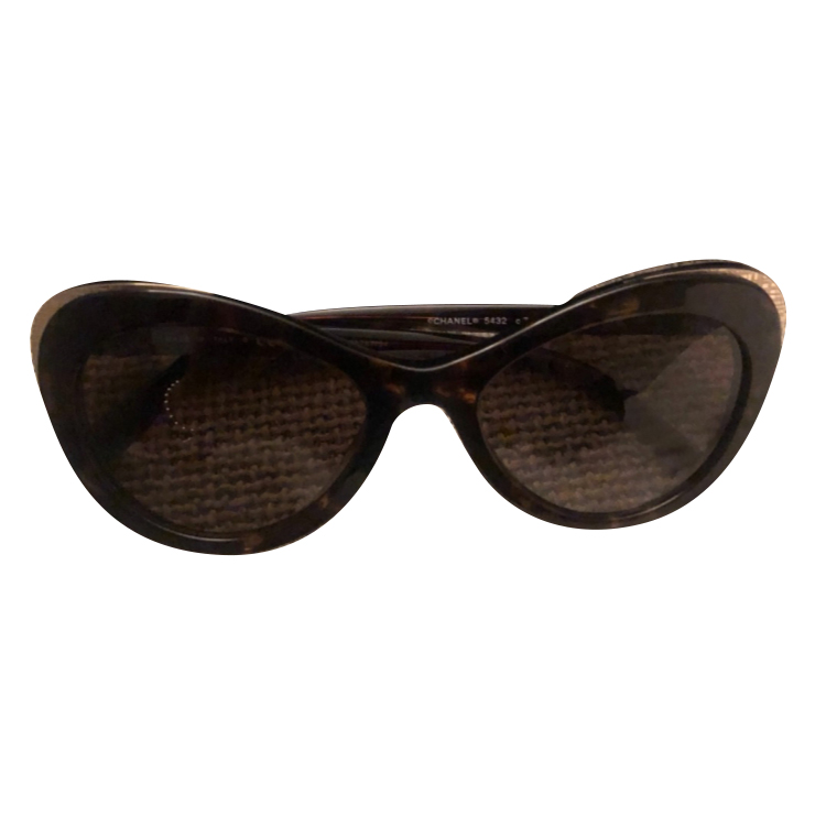 Chanel cat eye sunglasses