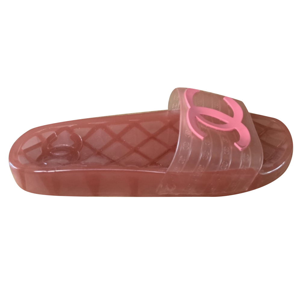 Chanel PVC Pool Slides