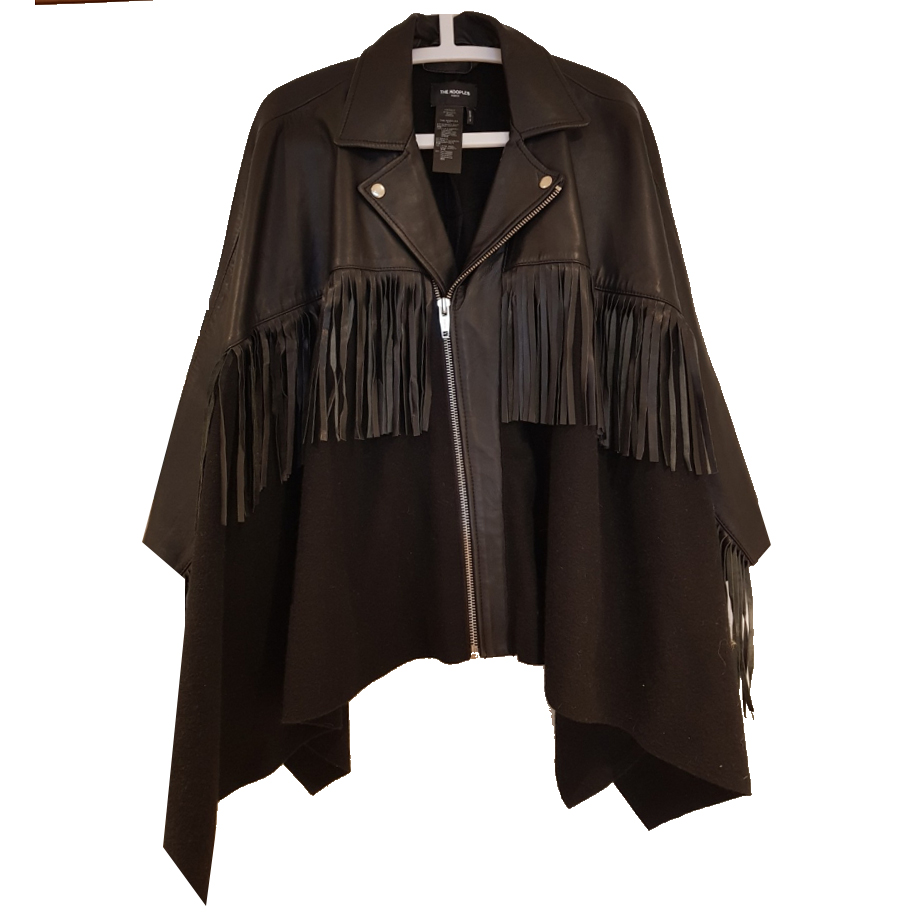 The Kooples Poncho The Kooples à franges