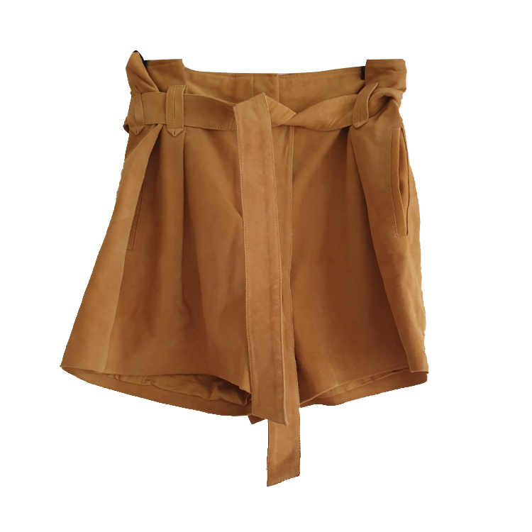 Sézane Wildleder Shorts