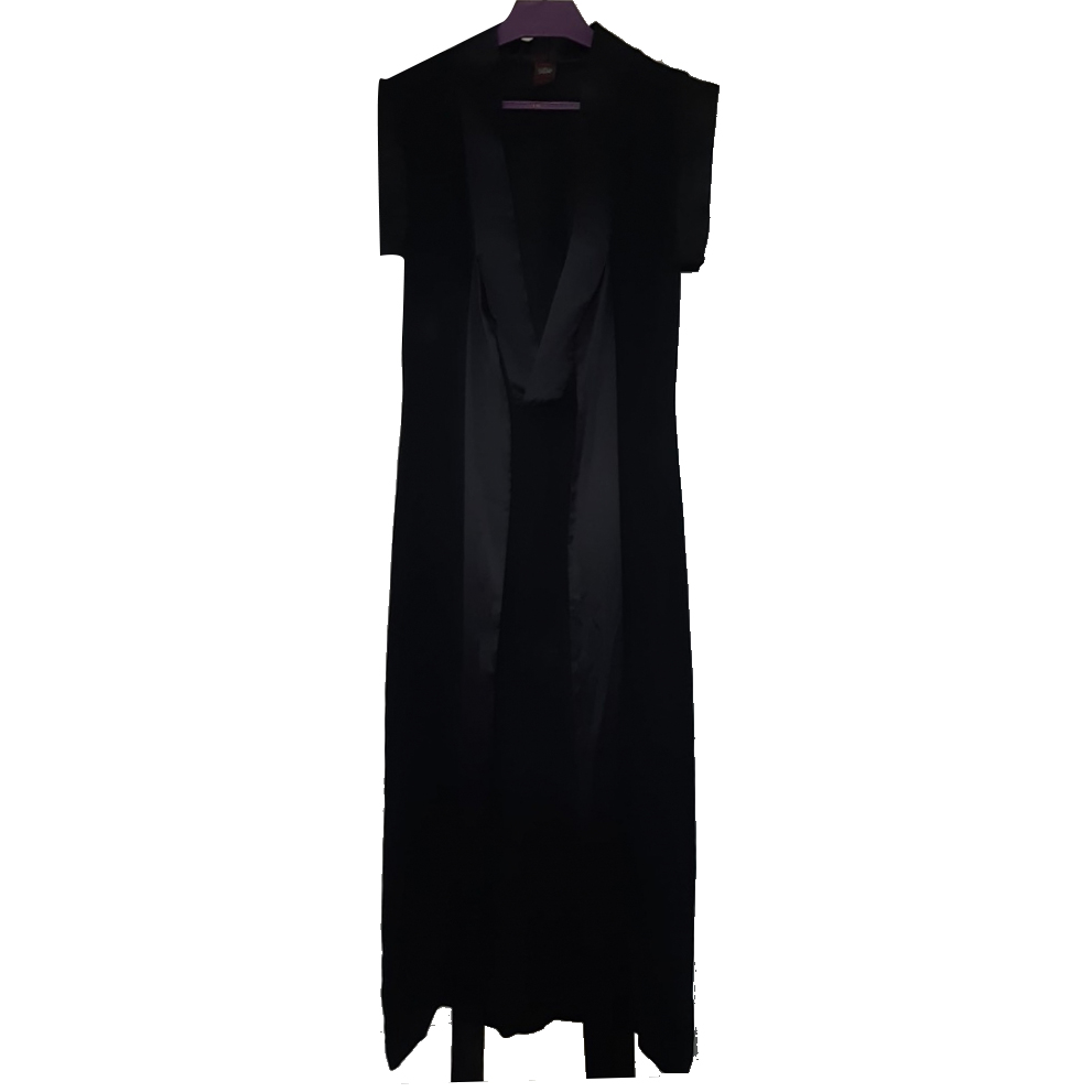 Jean Paul Gaultier Schwarzes Abendkleid