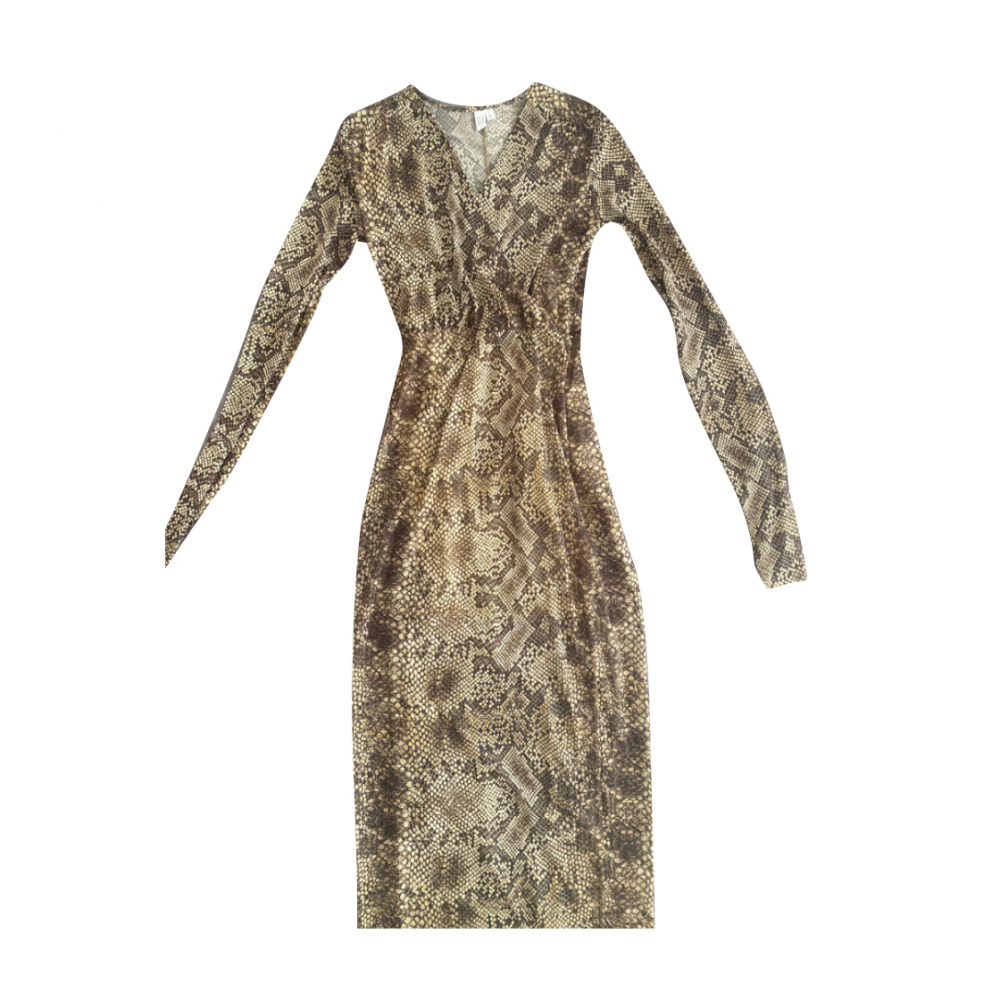 & other stories Robe à motif de serpent
