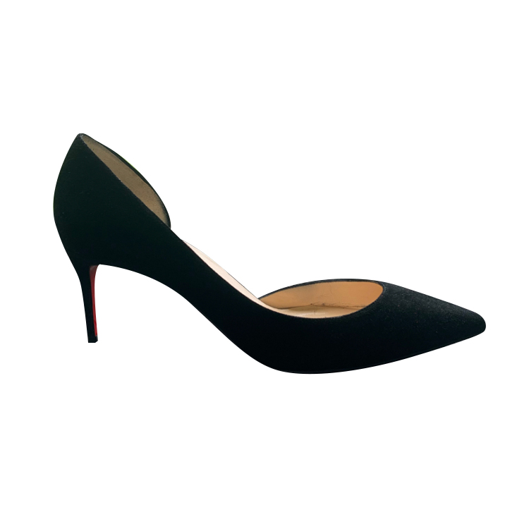 Escarpins noir daim Christian Louboutin MyPrivateDressing
