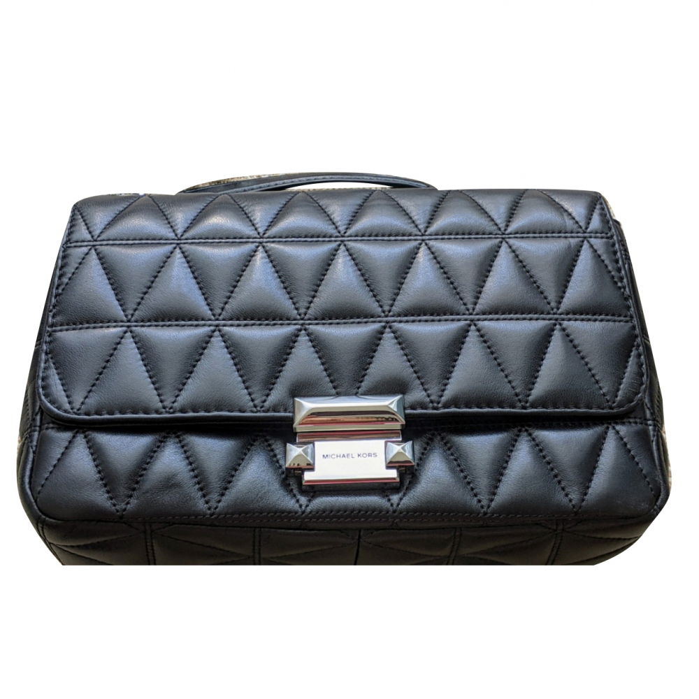 Michael Kors Sloan Grand sac à bandoulière en cuir matelassé