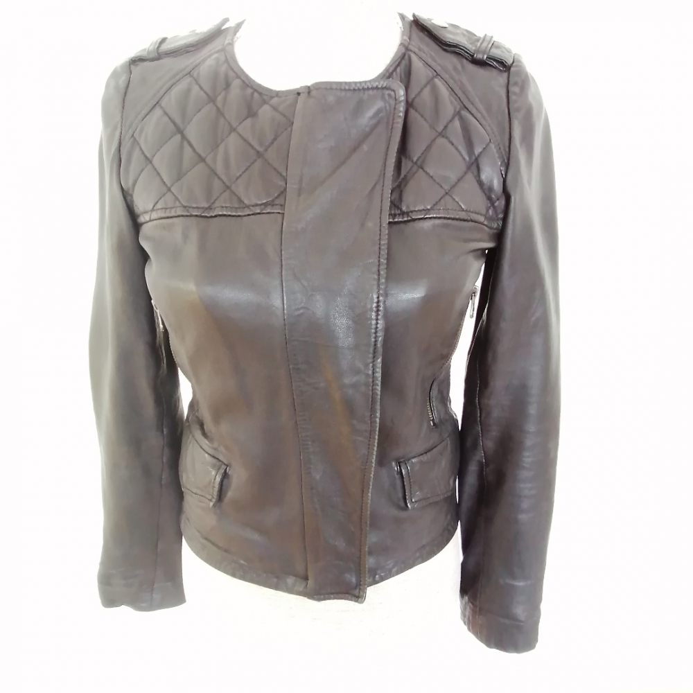 Comptoir Des Cotonniers Veste en cuir