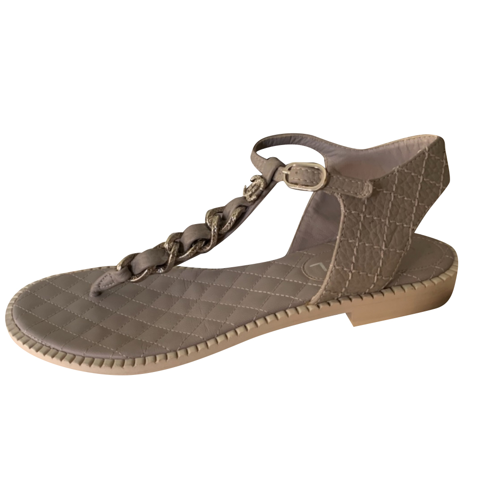 Chanel Sandales à chaîne cc femme