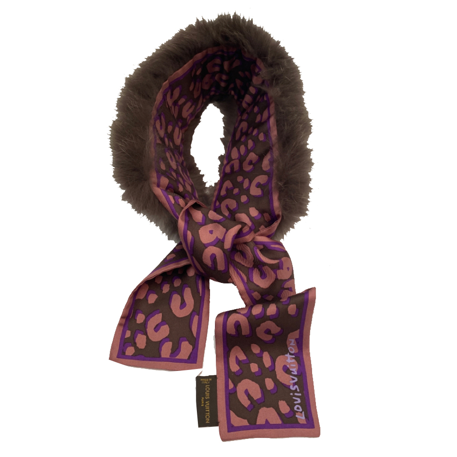 Louis Vuitton Bandeau fourrure LV -Stephen Sprouse