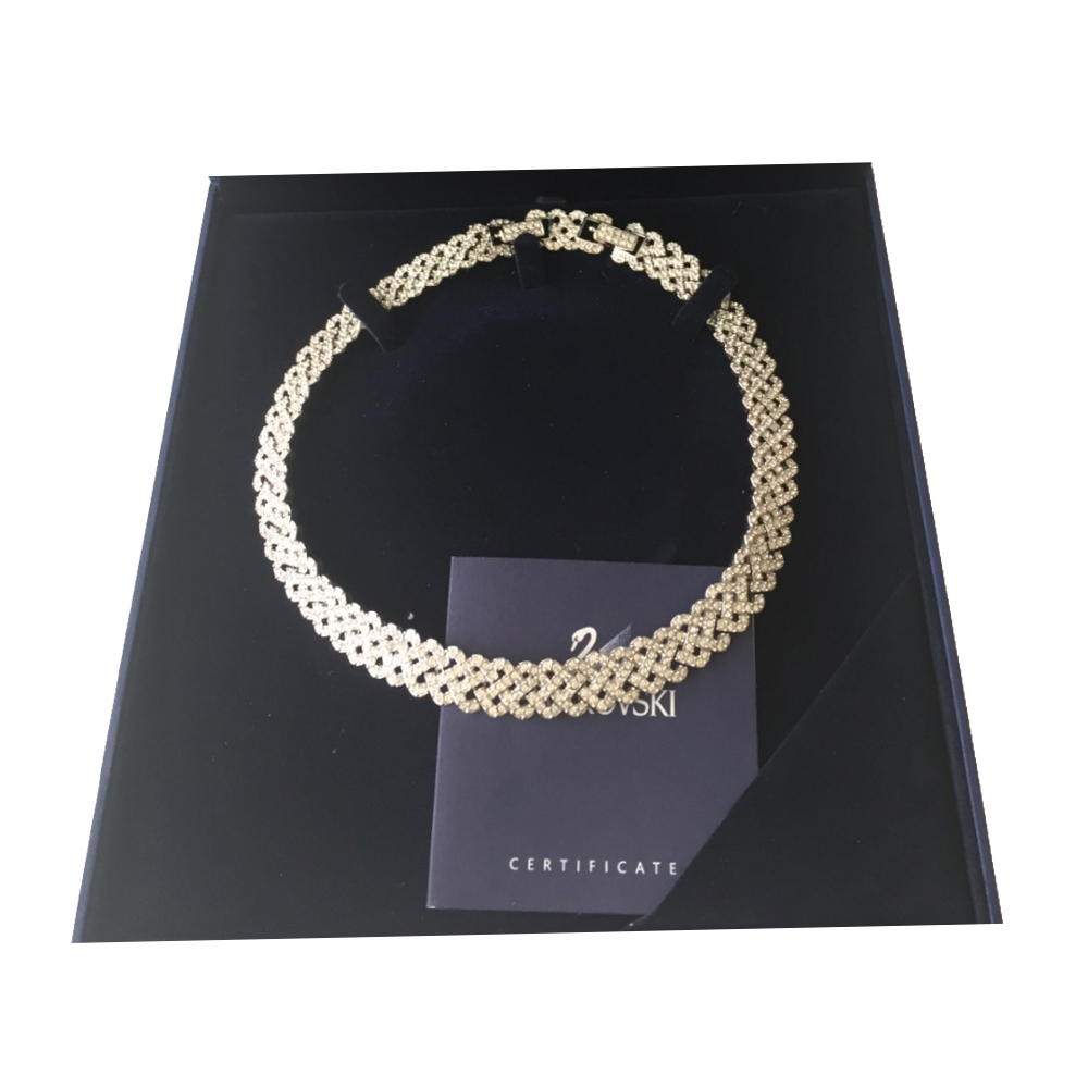 Swarovski Collier ras du cou diamants