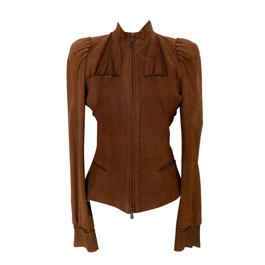 Saint Laurent lederjacke