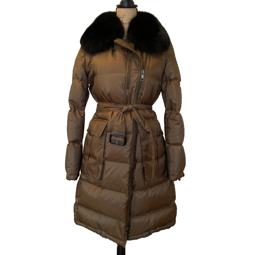 Burberry Mantel aus Entendaunen