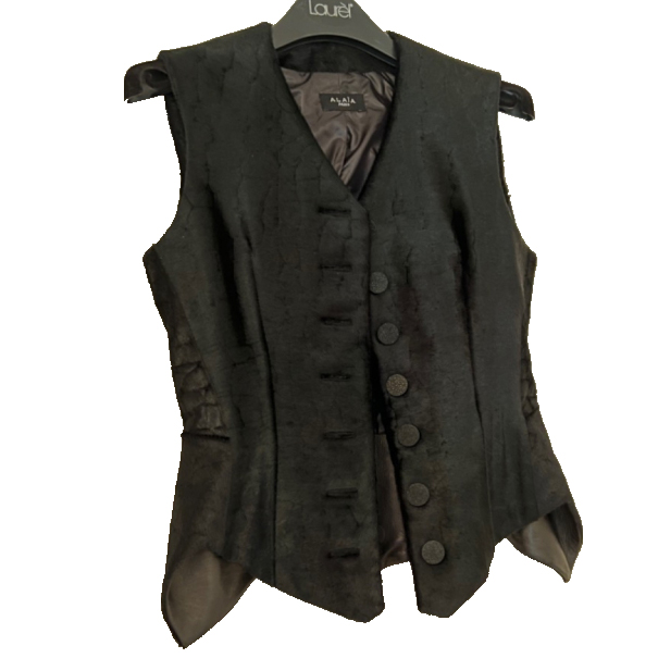 Alaïa Magnifique Gillet neuf en peau de poney