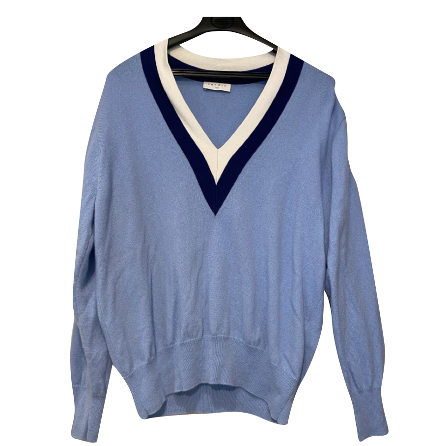Sandro Pull bleu ciel
