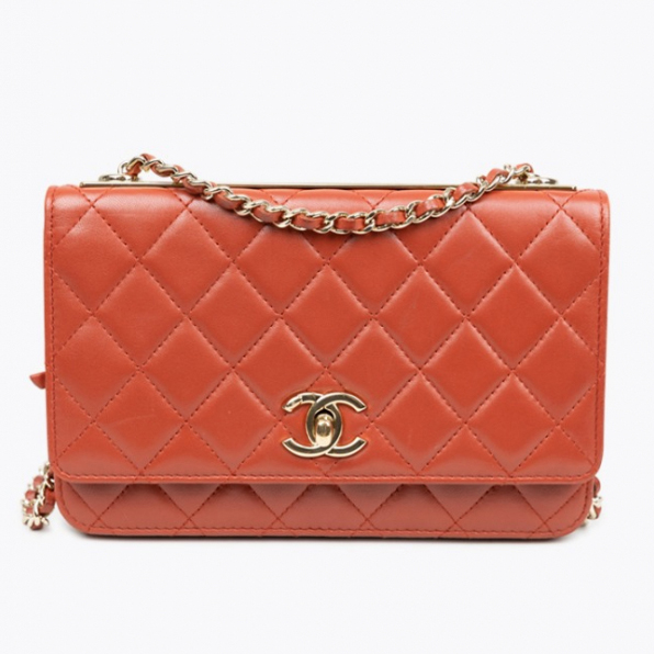 Chanel Trendy CC Wallet On Chain