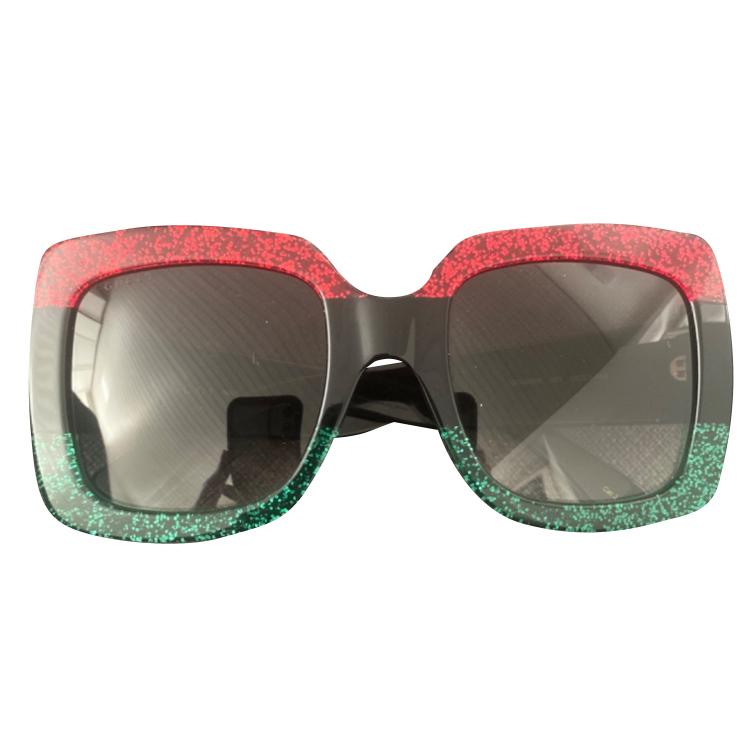 Gucci Überdimensionale Glitzer-Sonnenbrille