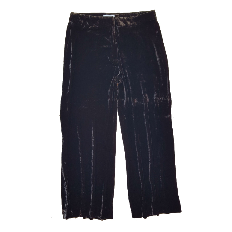 Gerard Darel Mud velvet trousers