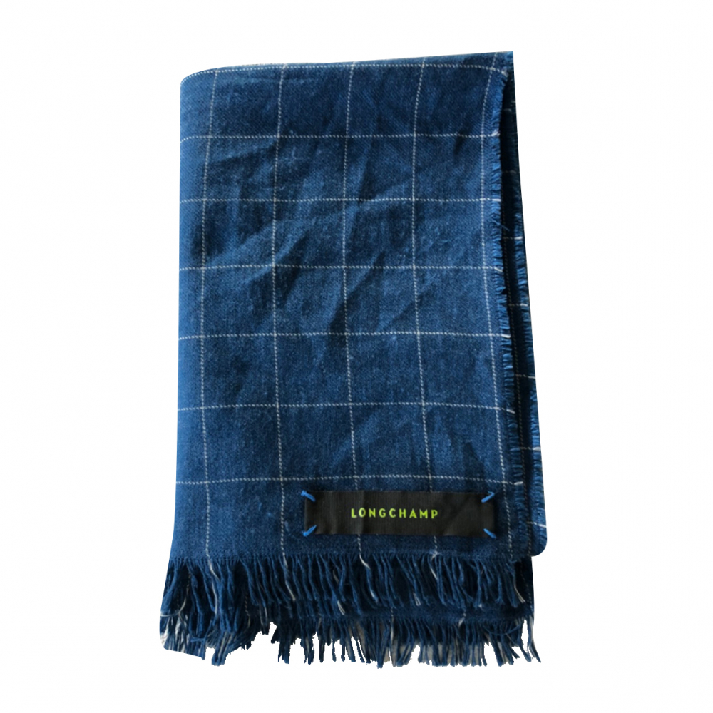 Longchamp Plaid 100% Schurwolle